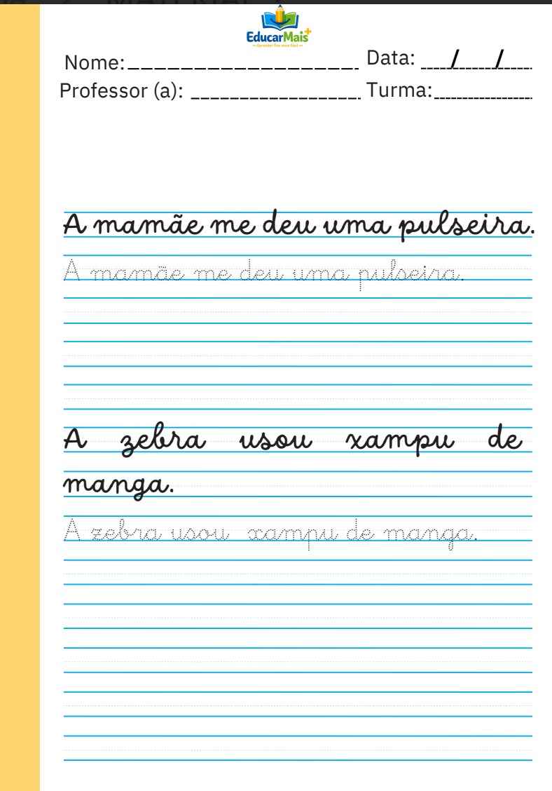 Exemplo de atividade 10