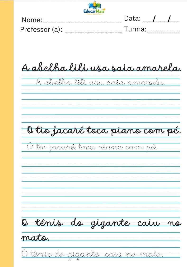 Exemplo de atividade 9